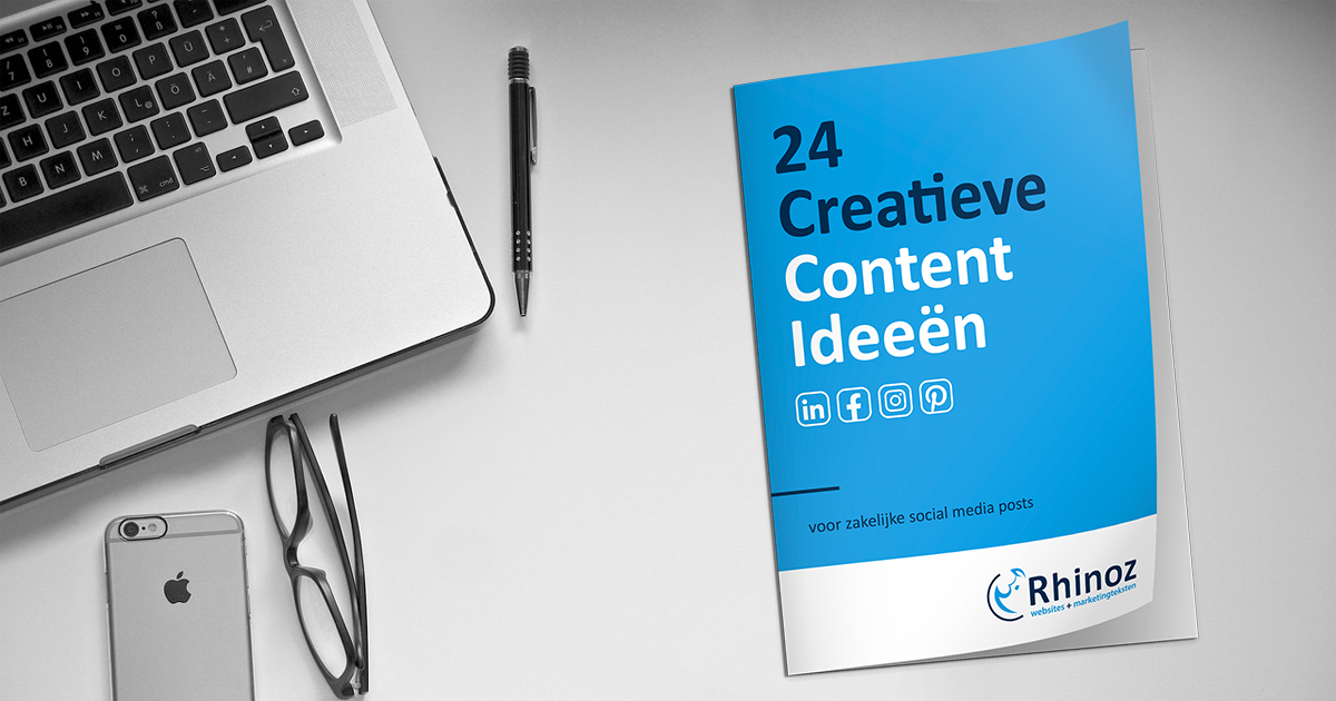 24 content ideeën voor zakelijke social media posts (PDF)