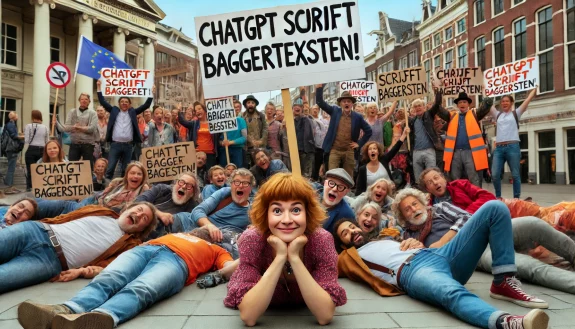 ChatGPT schrijft baggerteksten…